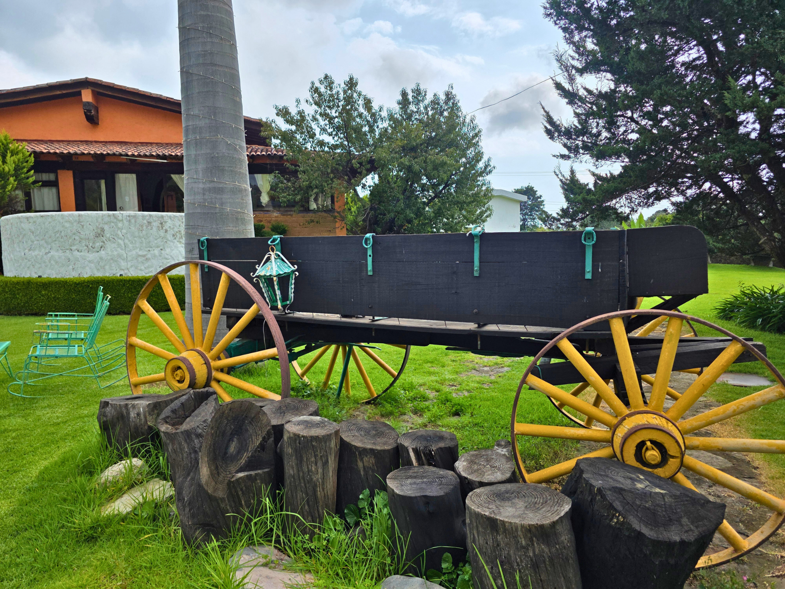 Carruaje antiguo de Valle de Bravo